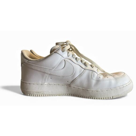 Nike Air Force 1 Low Triple White Clean Classic Sneakers, CW2288-111, Men\'s 12 main image 11
